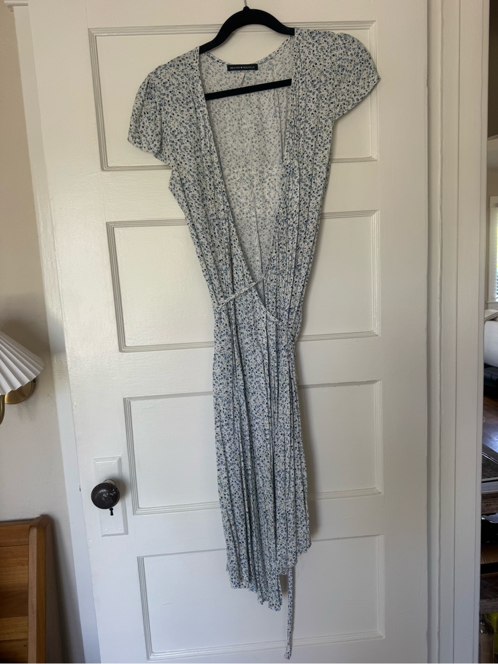 Brandy Melville Wrap Floral Midi Dress